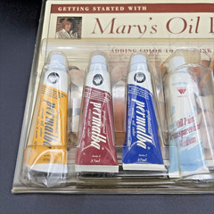 Getting Started w/ Mary’s Oil Rouging Weber Artists Oil Color Paints 2001 NEW