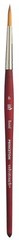 Velvetouch Series 3950 Paint Brush For Acrylic Oil And Watercolor Round 6
