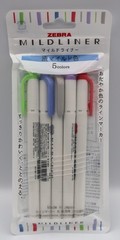 ZEBRA Mildliner Double-Sided Highlighter (Marker, Pen) NEW 35 Color Set – JAPAN
