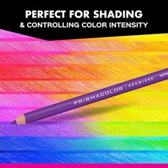 72 Count Assorted Colored Pencils Ultra Smooth Blending and Shading Art Supplies