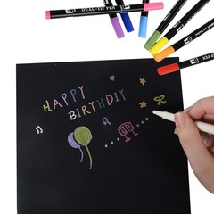 Black Canvases for Painting, Canvas Panels 8×10 inch, Pack of 14, 100% Cotton…