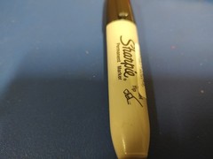 Sharpie Chisel Marker 2 Ea Red And 2 Ea Black ( 4 Pens )