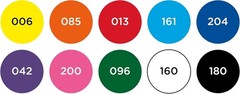 Professional Acrylic Paint Marker Set, 10 Colors