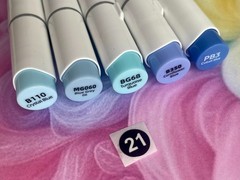 Ohuhu Honolulu B Markers – CG – BGY – YGY – WG – GG (Individual, Brush & Fine)