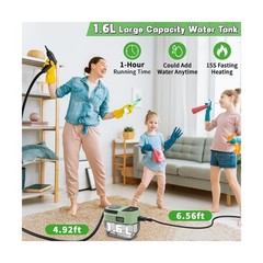 Handheld Steam Cleaner for Home, 2500W High Temperature Pressur… Fast USA SHIP