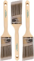 Pro Grade Paint Brush Set – 3-Pack – 2″ Angle Brushes for All Latex and Oil Pain