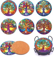 Puraikcmi 6pcs Tree of Life Plants 3.9 inches by inches,