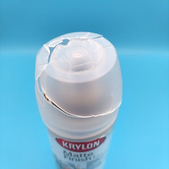 Krylon Matte Finish – Damaged Cap