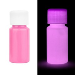 Glow in the Dark Day Visible Paint Acrylic 20g Jars Arts &Crafts Bright