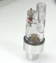 AIRBRUSH MINI AIR FILTER Moisture Water Trap 1/8″ Fittings Hose Paint Spray Gun