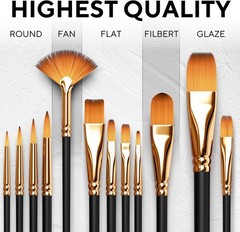 Affordable 24-Color Acrylic Paint Set with Brushes & Accessories – Perfect Gift!