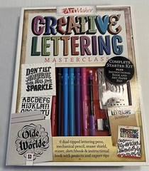 ART MAKER CREATIVE LETTERING MASTERCLASS KIT (PORTRAIT) – Art