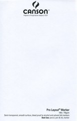Artist Series Pro Layout Marker Paper Foldover Pad 11×14 Inches 50 Sheets 18lb/