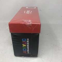 168 Colors Acrylic Marker Fine0.7-1mm Z.2100 Extra Fine Point{QTY:1}