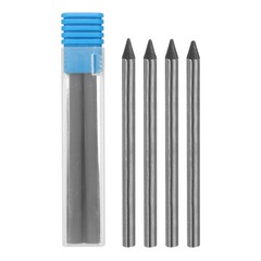 8Pcs 5.6mm 2B/4B/6B/8B Carpenter Pencil Refill, Solid Dry Pencil Refill, Black