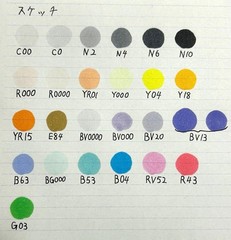 Copic Sketch Ciao Markers 39 Color Set Anime Manga Art Marker Pen Japan Used