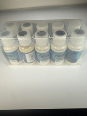 Airbrush paint pearl set of ten 50ml each