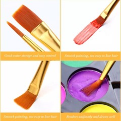 Miniature Model Paint Brushes Fine Detail Painting Brushes 20/40/80/100PC