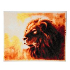 Craft BuddyUS CAK-A45: “Proud Lion” Framed Crystal Art Kit, 40 x 50cm