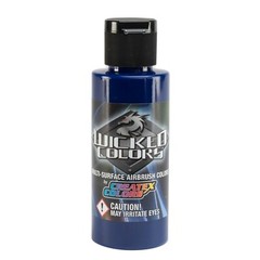 Createx Wicked Detail Colors Detail Cobalt Blue W061-02 2oz. For Airbrush Paint