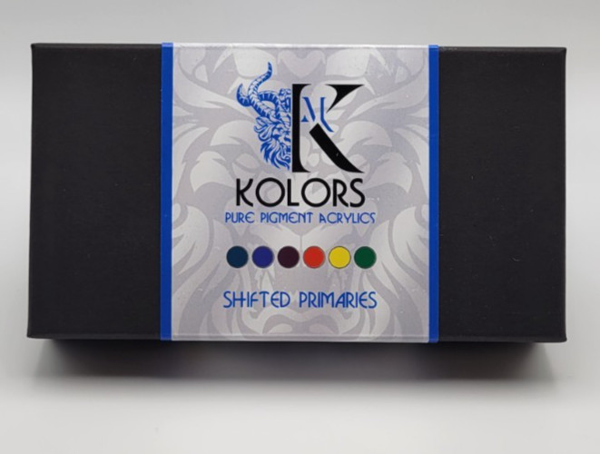 Kimera Kolors Paint – Expansion Set #2: SHIFTED PRIMARIES (Kickstarter)