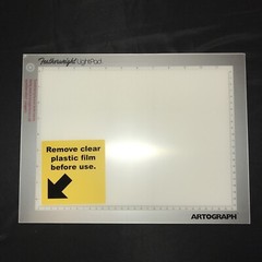 Artograph Featherlight 12” X 9” Lightweight LED Lightbox Tracing Pad Drafting