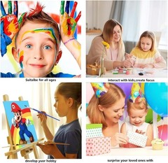 Paint by Numbers Kit 12 x 16 Inch DIY Canvas Art for Adults