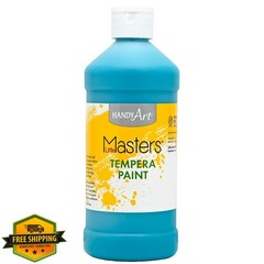 Handy Art Turquoise 16oz Tempera Paint