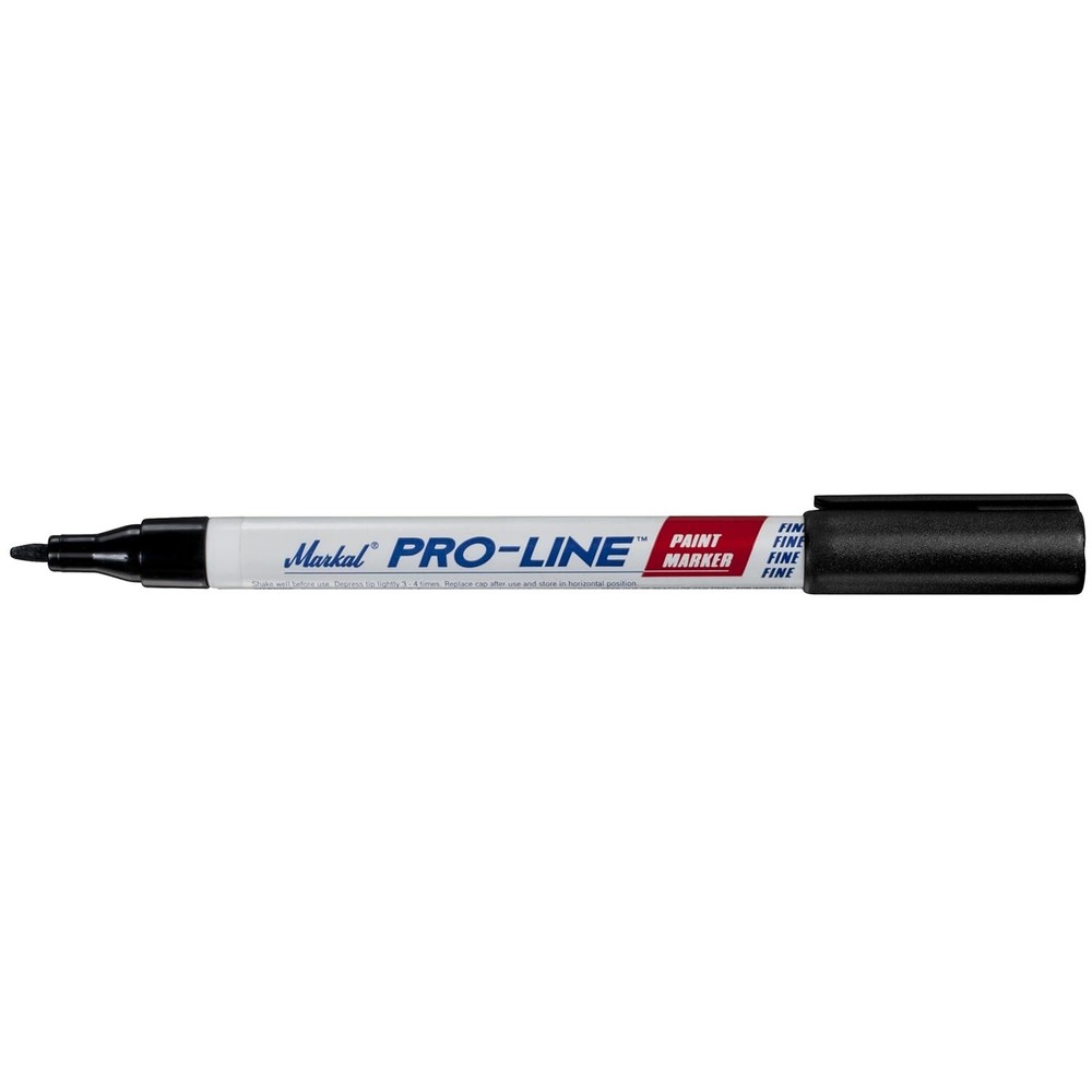 Markal Pro-Line Fine Tip Liquid Paint Marker with 1/16″ Bullet Tip, Pack of 12