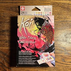 Sakura Koi Water Colors Creative Art Colors, Pocket Field Sketch New In Box👀