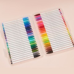 Monami Plus Pen 3000 Water-Based Coloring Marker 48 Colors SET