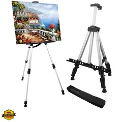 Art Easel Stand for Painting and Sign – 17 to 66 Inch Adjustable Aluminum Tri…