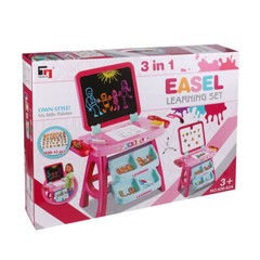 Kids Double-Sided Write Paint Activity Desk Magnetic Dry Erase Board Chalkboard