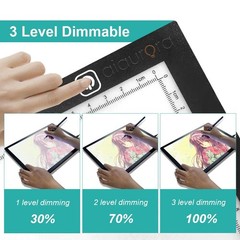 Upgraded A4 Led Light Tracing Drawing Board Ultrathin Dimming Usb Power Art Craf