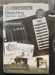 Art Instructor Travel Set Sketching 27pc. With Case