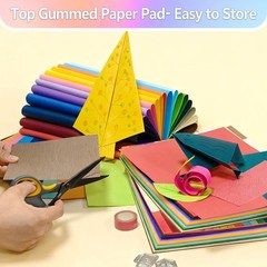 180 Sheets Thick Construction Paper Assorted Colors 8.5×11 120GSM 32LB Craft …