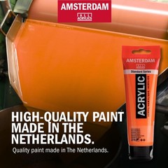 Standard Series Acrylic Paint Set | Color Theory Mixing Set 5 X 120 Ml Tubes |