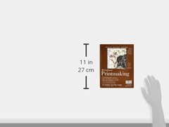 Strathmore 400 Series Heavyweight Printmaking Paper Pad 8×10 20 Sheets 280gsm