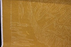 Vtg Ringo Paint with Pen Velvet Stamped Canvas Cowboy Western #2065 60s 70s BIG