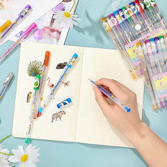 36 Pcs Scented Glitter Gel Pens for Kids, Cute Coloring Smooth Writing Gel Pens