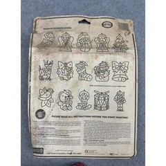 Vtg Craft House Paint by Number NWT Suncatcher Ornament Kits 1992 Lot of 4