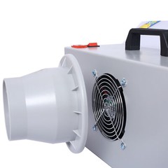 Portable airbrush spray booth with 3 LED lights, extra replaceable filter pads