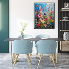 Wild Flowers Paint by Numbers Kits for Adults Flowers Paint by Number Adult,…