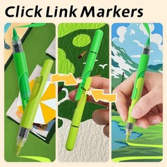 Acrylic Paint Markers Ultimate Set 80 Markers 80 Refills Glitter 160 PCS