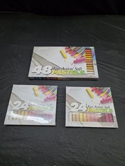 Koss Artists Pastels Soft 24 24 48 Assorted (3 Boxes, 96 Pastels) New Sealed