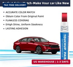 Radiant Red Metallic(R-569M) Touch Up Paint for Honda 2-in-1 Car Scratch Repair