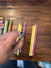 Conte a PARIS – 34 LOT Assorted Color PASTEL Pencils Including Vintage France