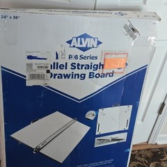 Alvin PXB36 PX3 Series Parallel Straightedge Drawing Board 24″ x 36″