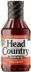 Apple Habanero BBQ Sauce | 20 Ounce Bottle 20 Ounce (Pack of 1) Apple Habenero