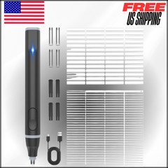 Electric Pencil Eraser with 220 Eraser Refills USB C Rechargeable, 2 Sizes, Art